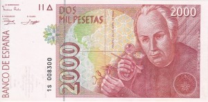 2000 پزوتا اسپانیا