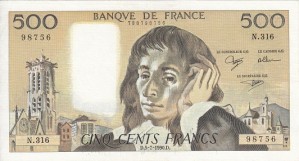 500 فرانک فرانسه 