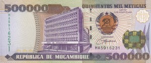 500000 متیکای موزامبیک