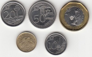 ست سکه های سنگاپور