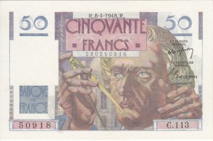50 فرانک فرانسه 
