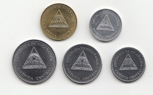 ست سکه های نیکاراگوئه