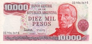 10000 پزو آرژانتین