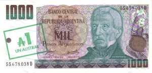 1000 پزو آرژانتین