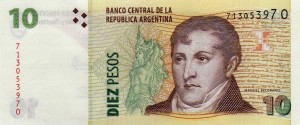 10 پزو آرژانتین