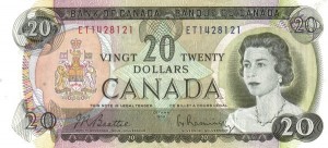 20 دلار کانادا (1969- کمیاب )