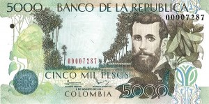5000 پزو کلمبیا 