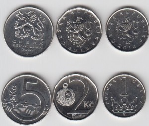 ست سکه های جمهوری چک