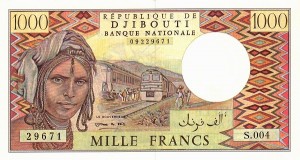 1000 فرانک جیبوتی