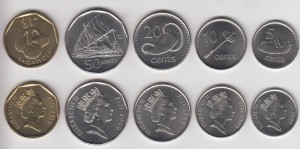 فول ست سکه های فیجی (کمیاب )