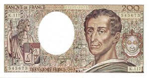 200 فرانک فرانسه 1992