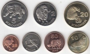 فول ست سکه های گرینلند (بسیار کمیاب )
