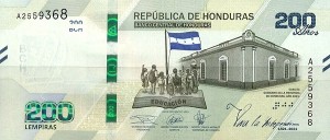 200 لمپیرا هندوراس (یادبود 200 امین سالگرد استقلال هندوراس )