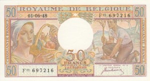 50 فرانک بلژیک (کمیاب)