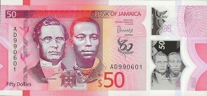 50 دلار جامائیکا (یادبود )