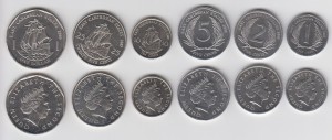 فول ست سکه های جزایر کارائیب شرقی  