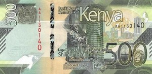 500  شیلینگ کنیا