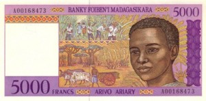 5000 فرانک ماداگاسکار