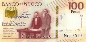 100 پزو مکزیک