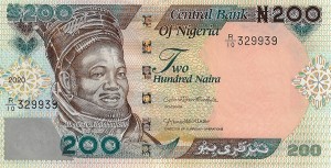 200 نایرا نیجریه چاپ 2020