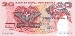 20 کینا پاپوآ گینه نو (p10c)