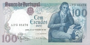 100 اسکودو پرتغال 1981