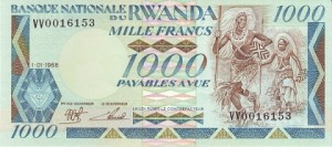 1000 فرانک رواندا 