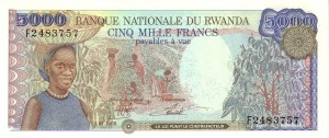 5000 فرانک رواندا