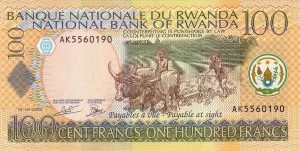 100 فرانک رواندا 