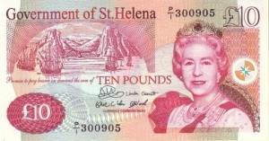 10 پوند سنت هلن چاپ 2004