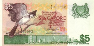 5 دلار سنگاپور