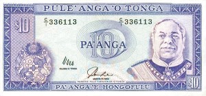 10 پاانگا تونگا (کمیاب)