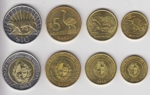ست سکه های اروگوئه 