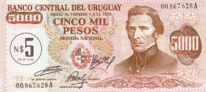 5000 پزو اروگوئه