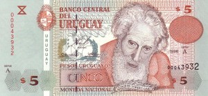 5 پزو اروگوئه