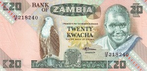 20 کواچا زامبیا 