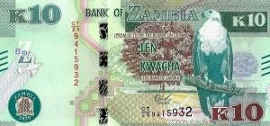 10 کواچا زامبیا چاپ 2020
